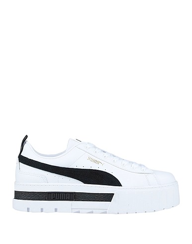 PUMA スニーカー Mayze Lth Wn's  ホワイト 革（なめし加工）
