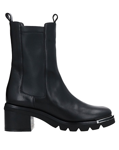 ALDO CASTAGNA Ankle boot Black Calfskin