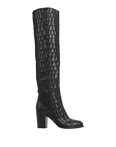 STRATEGIA Boots Black Soft Leather