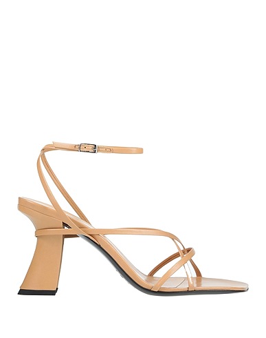 BY FAR Sandals Camel Leather