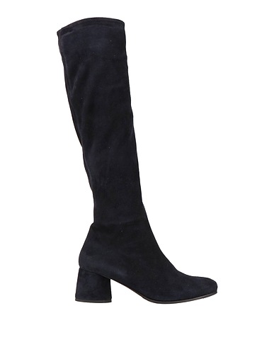 PAVIN Boots Midnight blue Leather