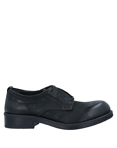 PAWELK'S Schnürschuhe Schwarz Leder