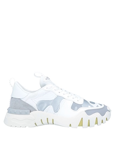 VALENTINO GARAVANI Sneakers White Soft Leather, Rubber