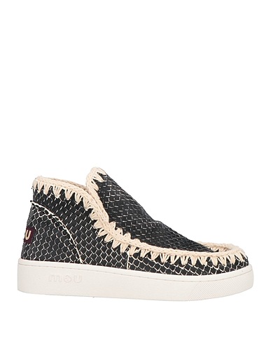 MOU Ankle boot Black Leather