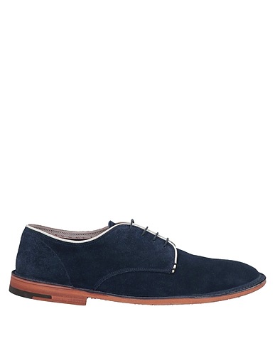 PREMIATA Laced shoes Midnight blue Leather