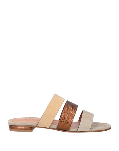 ELEVENTY Sandals Grey Leather