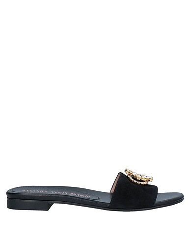 STUART WEITZMAN Sandalen Schwarz Leder