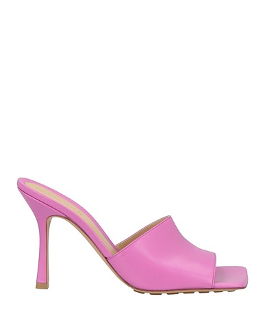 BOTTEGA VENETA Sandals Pink Soft Leather