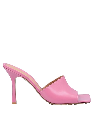 BOTTEGA VENETA Sandals Fuchsia Soft Leather