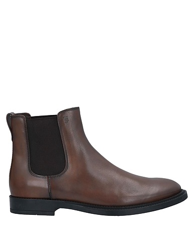 TOD'S Stivaletti Testa di moro Pelle