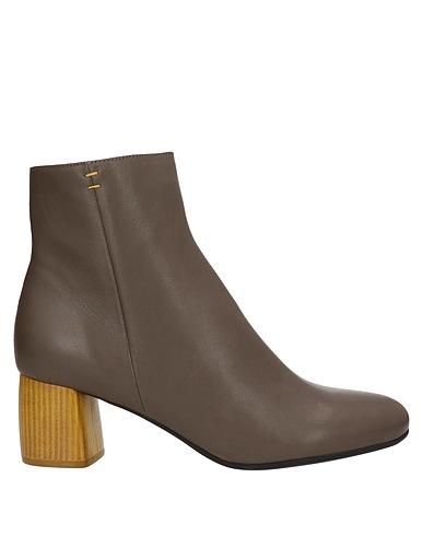 MALÌPARMI Ankle boot Khaki Leather