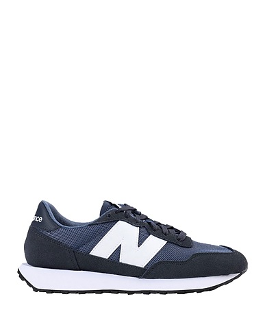 NEW BALANCE Sneakers 237 Midnight blue Textile fibers, Leather