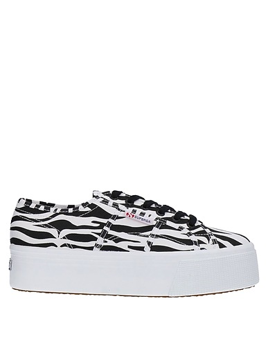 SUPERGA Sneakers Black Textile fibers