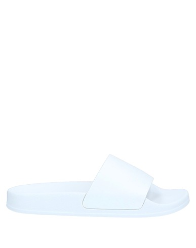BALMAIN Sandals White Leather