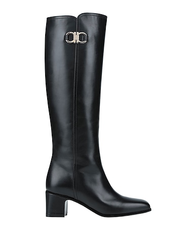 FERRAGAMO Boots Black Calfskin