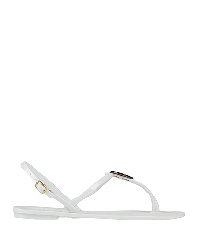 MAX MARA Flip flops White PVC - Polyvinyl chloride