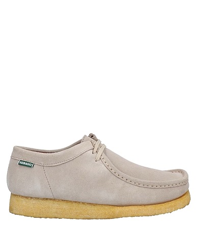 SEBAGO Laced shoes CAMPSIDES Beige Leather