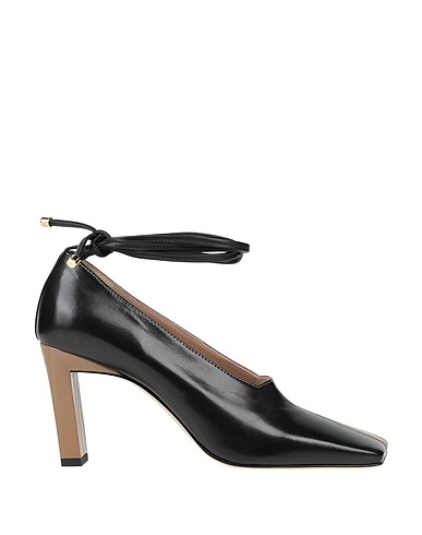 WANDLER Court Black Lambskin