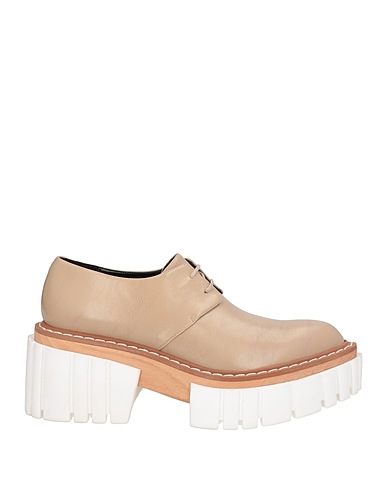 STELLA McCARTNEY Laced shoes TORTORA Textile fibers, Wood
