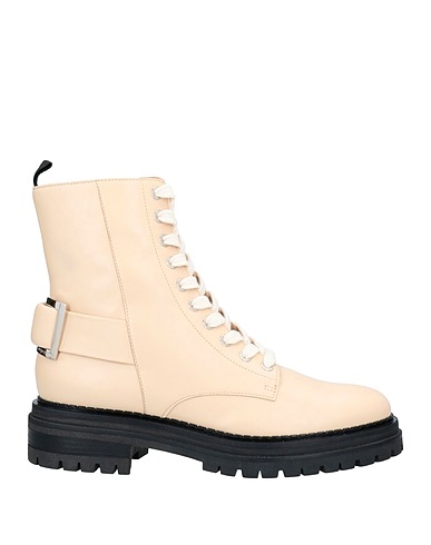 SERGIO ROSSI Ankle boot Ivory Soft Leather