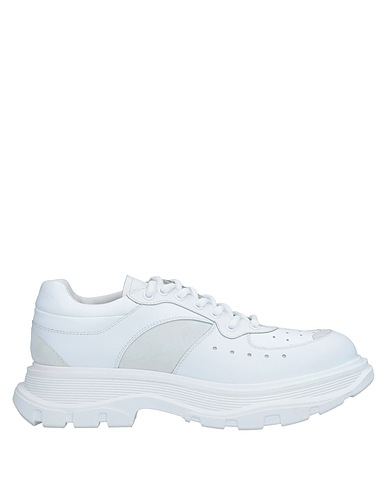 ALEXANDER MCQUEEN | White Men‘s Laced Shoes | YOOX