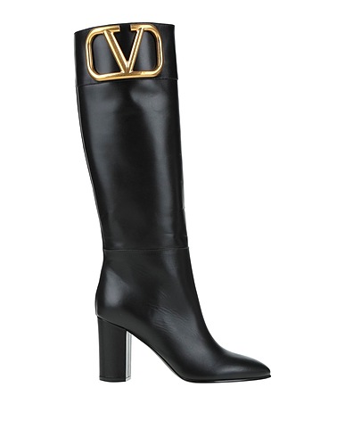 VALENTINO GARAVANI Boots Black Soft Leather