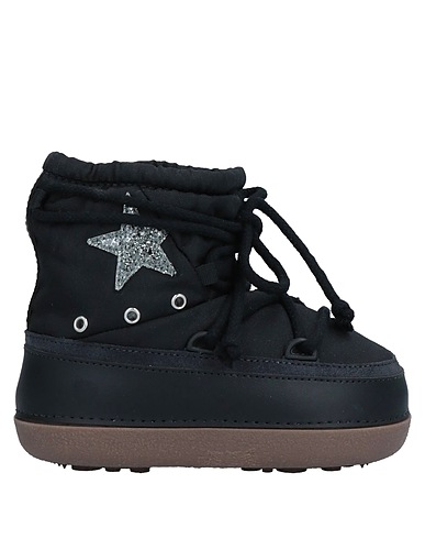 GOLDEN GOOSE Stiefelette Schwarz Gewebefasern, Leder