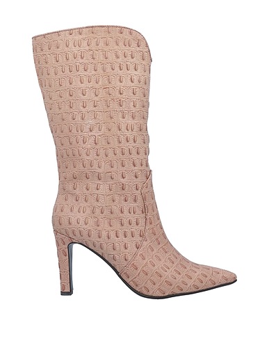LOLA CRUZ Boots Beige Leather