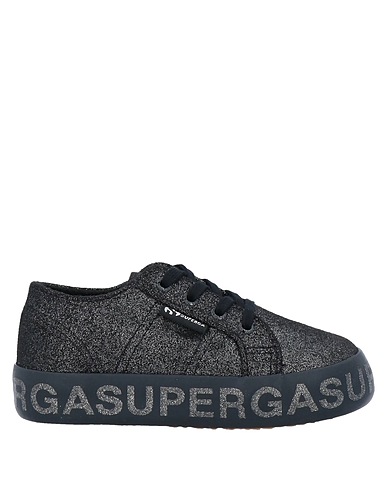 SUPERGA Canvas sneakers  Black Textile fibers