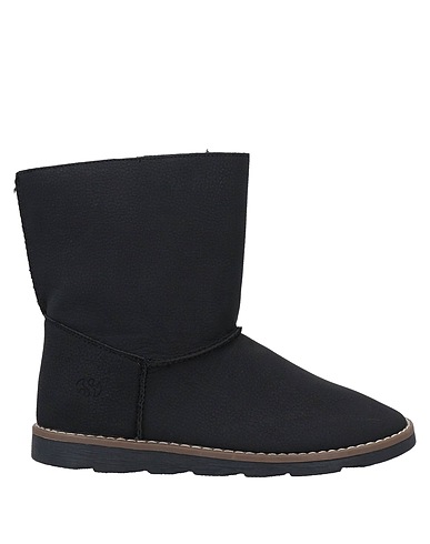 SUPERGA Stiefelette Schwarz Gewebefasern