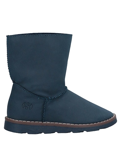 SUPERGA Stiefelette Nachtblau Gewebefasern