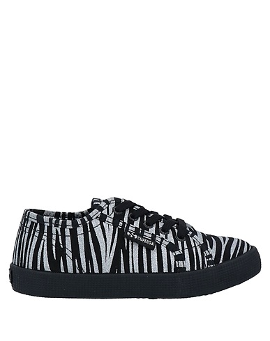 SUPERGA Sneakers Nero Fibre tessili