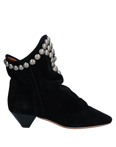 ISABEL MARANT Ankle boot Black 100% Calfskin, Bovine leather