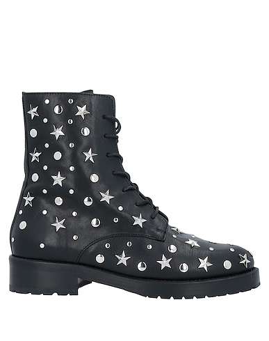 RED(V) Ankle boot Black Soft Leather