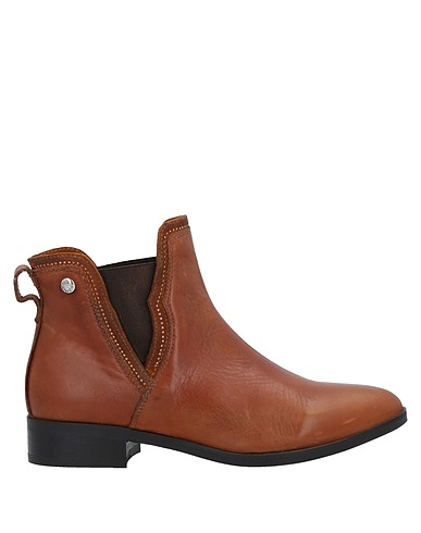 NERO GIARDINI Ankle boot Brown Soft Leather