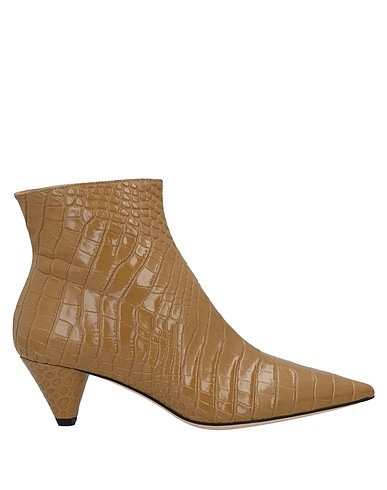 JOSEPH Ankle boot Khaki Goat skin