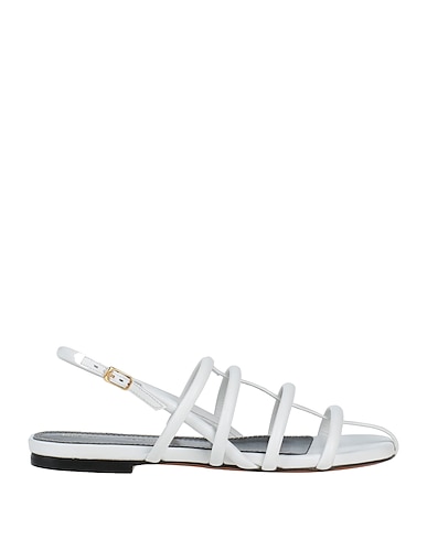 PROENZA SCHOULER Sandals White Soft Leather
