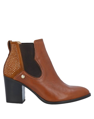 NERO GIARDINI Ankle boot Tan Soft Leather