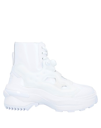 MAISON MARGIELA x REEBOK Ankle boot White Leather, Other Fibres
