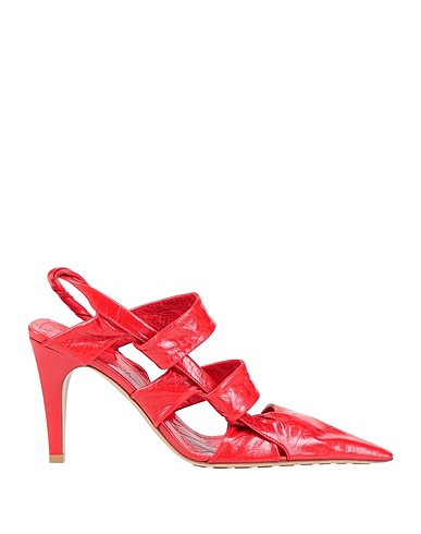 BOTTEGA VENETA Court Red Lambskin