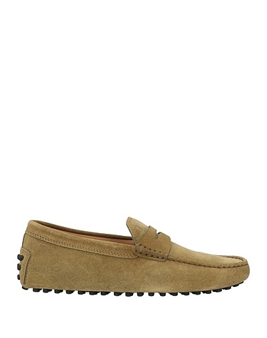 TOD'S Mocassino Khaki Pelle