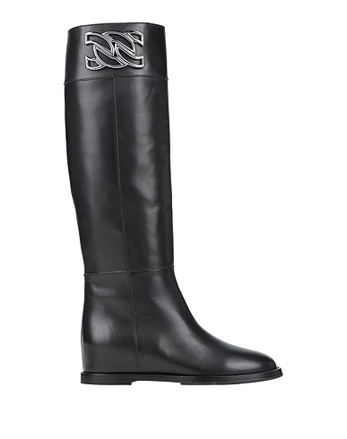 CASADEI Boots Black Soft Leather