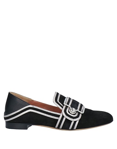 BALLY Loafers Black Kidskin