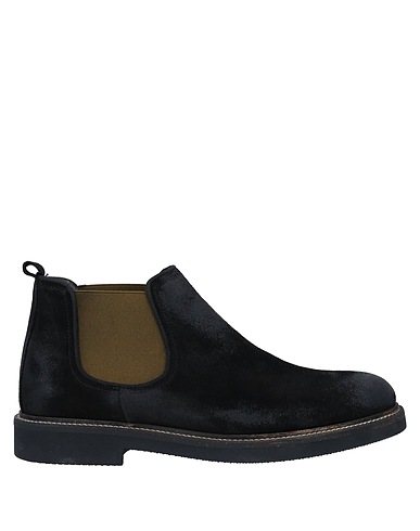EXTON Bottine Noir Cuir