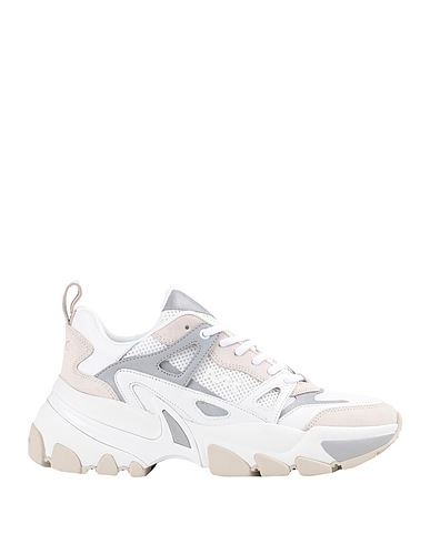 MICHAEL KORS MENS Sneakers NICK
 White 100% Cow leather, Textile fibres
