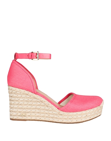 MICHAEL MICHAEL KORS Espadrilles KENDRICK WEDGE
 Coral 55% Linen, 45% Cotton