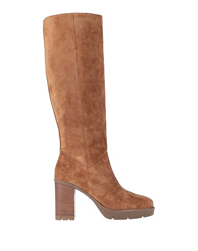 JANET SPORT Boots Camel Soft Leather