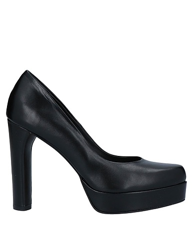 ANDREA PINTO Court Black Soft Leather