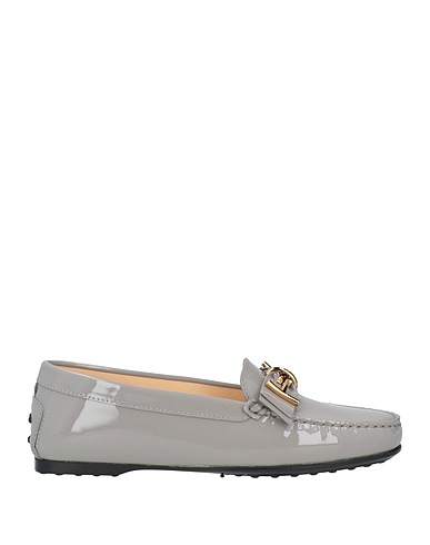 TOD'S Mocassino Grigio Pelle