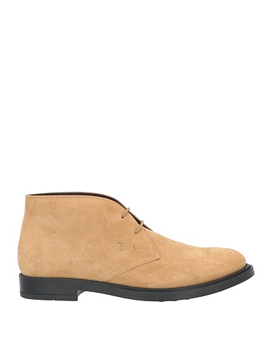 TOD'S Stiefelette Khaki Leder